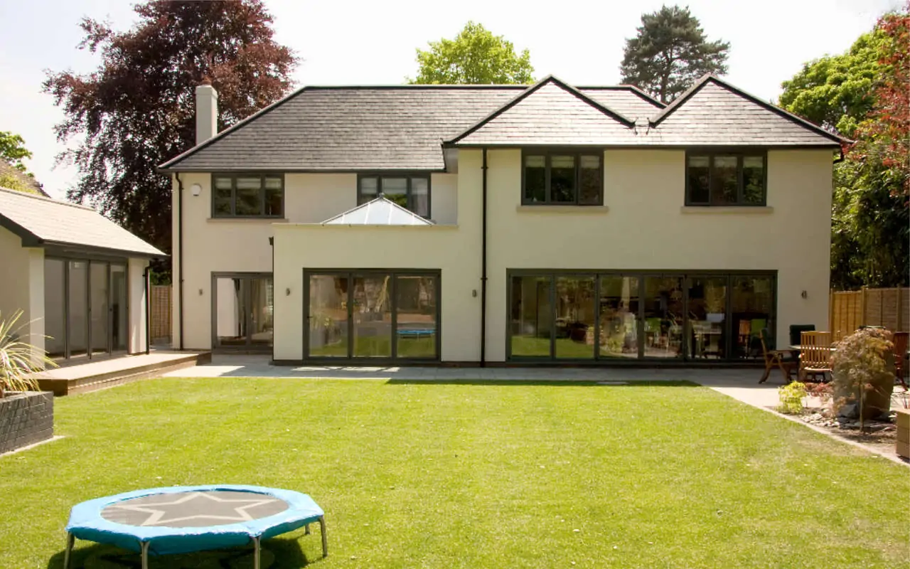 Airclos S70 RPT Bi-fold doors. United Kingdom