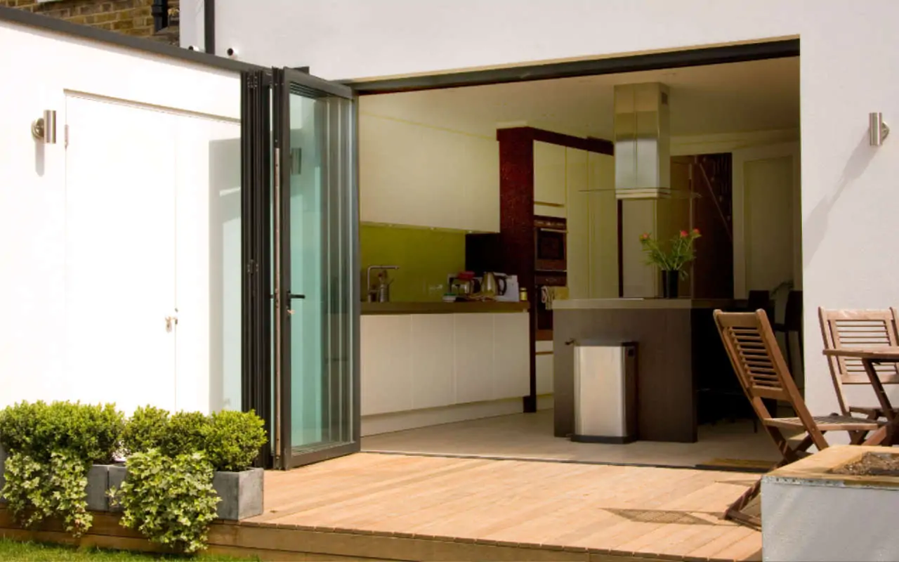 Airclos S70 RPT Puertas plegables. Vivienda unifamiliar, Reino Unido